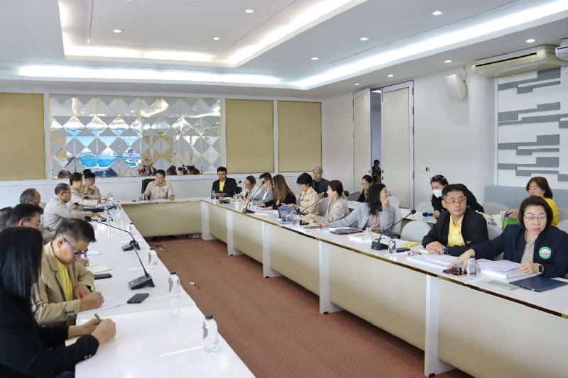 การประชุมกำหนดนโยบายการบริหารเทศบาลฯ