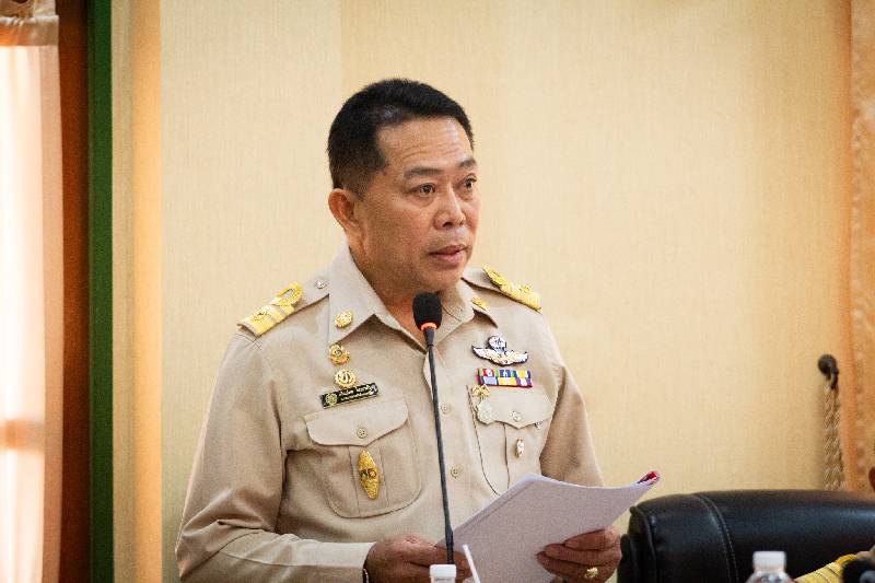 แถลงนโยบายในการประชุมสภาเทศบาลเมืองแม่เหียะ
